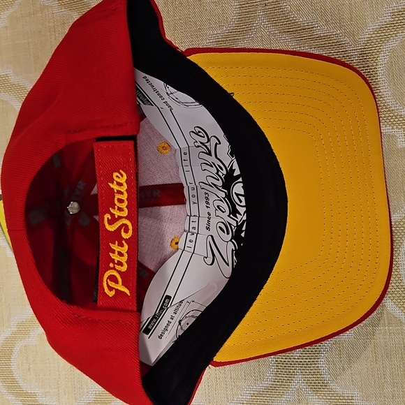 Pittsburg State Gorrillas NCAA NWT Zephyr Baseball Cap Hat - Picture 2 of 6